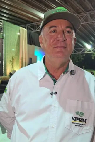 Retrato de Ricardo Guimarães de Queiroz, Presidente do Sindicato dos Produtores Rurais de Marabá